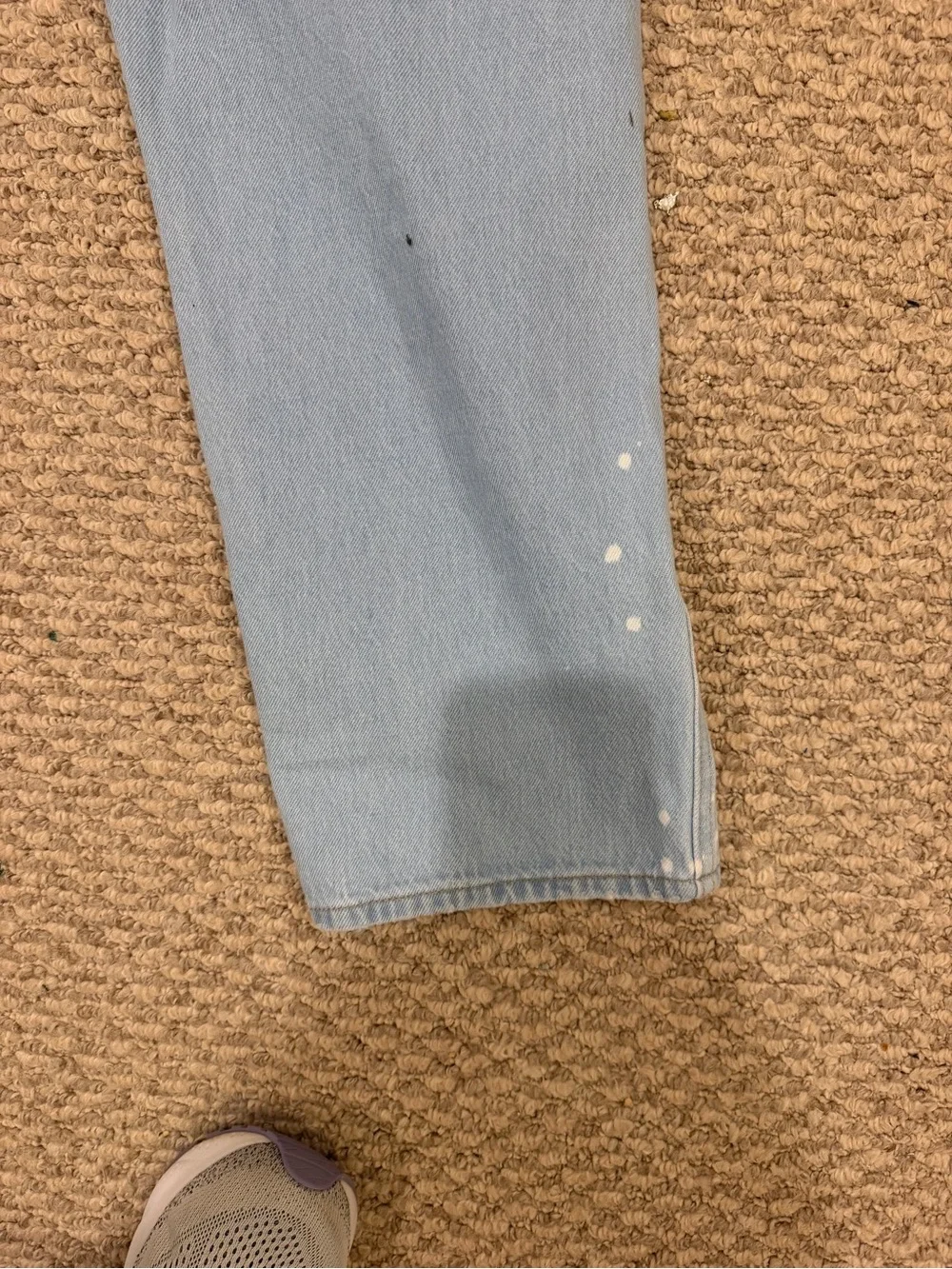 Levi's Light Wash Women's Denim Overalls